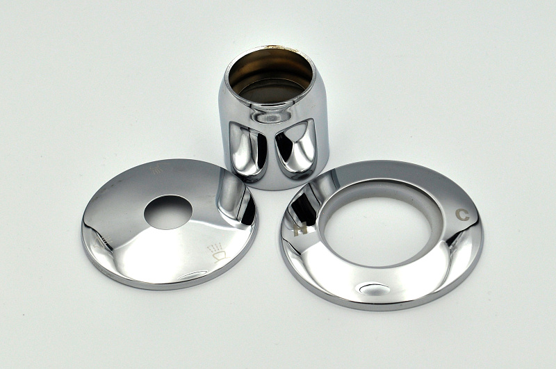 Kerámiabetét leszorító harang keverőcsaphoz